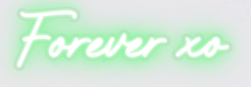 Custom Neon 'Forever xo' [+ 2 FREE Bonus Items] ~$150 OFF