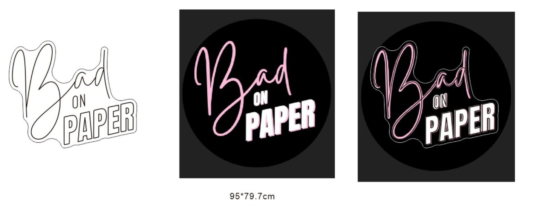 Custom Neon 'Bad On Paper' [+ 2 FREE Bonus Items] ~$150 OFF