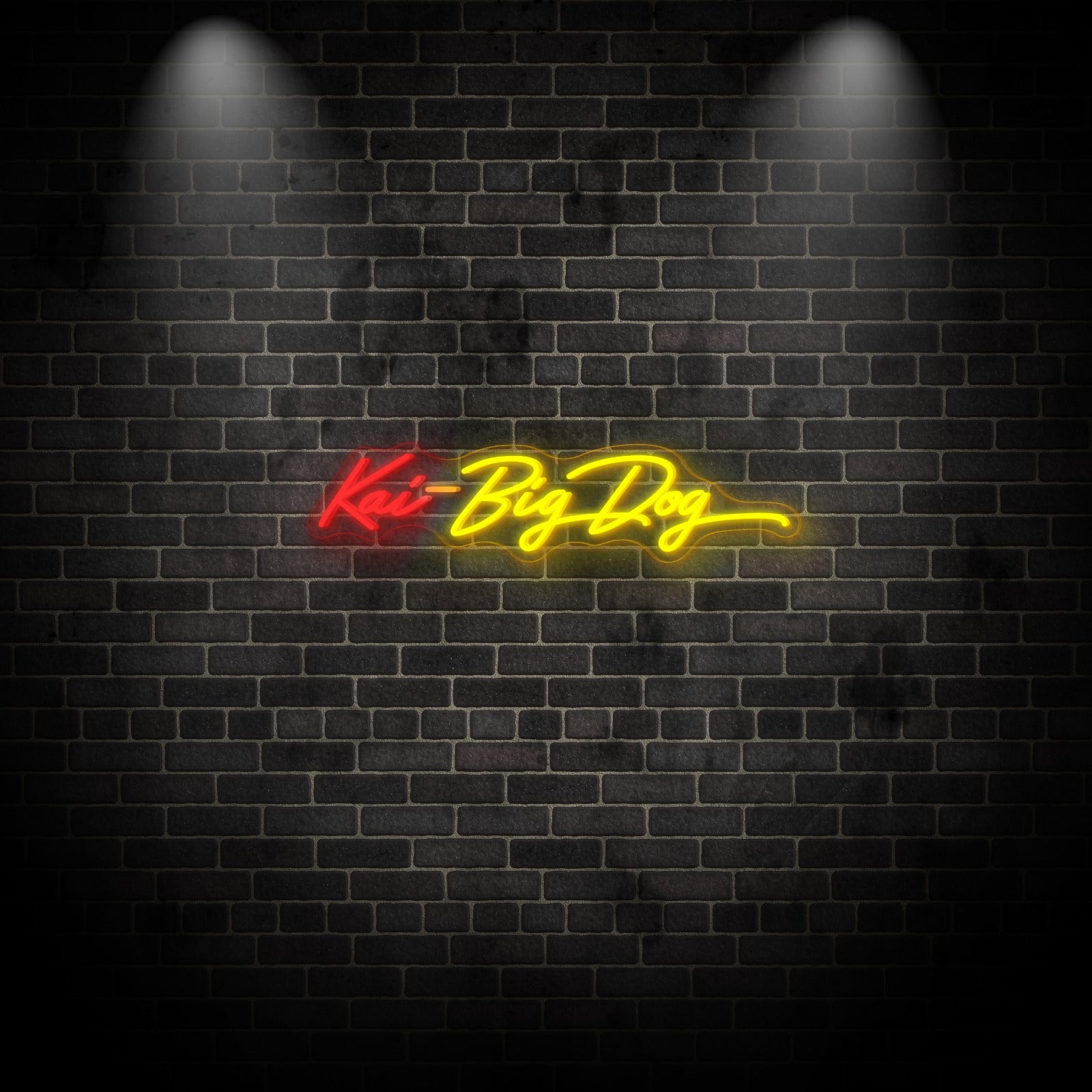 Custom Neon 'Kai - Big Dog' [+ 2 FREE Bonus Items] ~$175  OFF