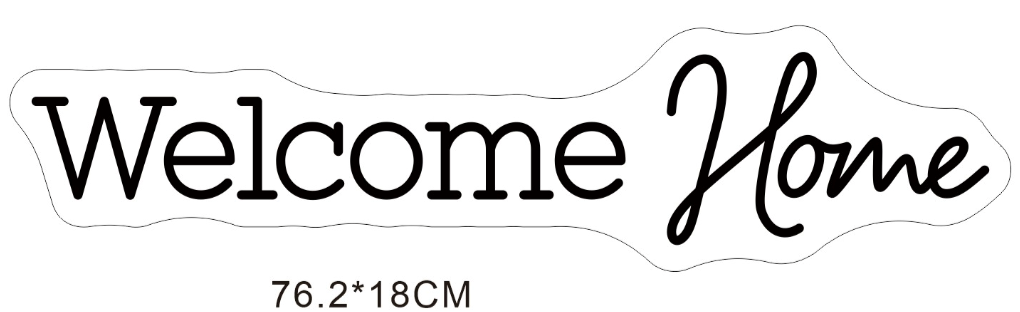 Custom Neon 'Welcome Home' [+ 2 FREE Bonus Items] ~$115 OFF USD