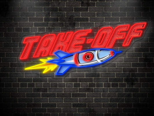 Custom Neon 'TAKE-OFF' [+ 2 FREE Bonus Items] ~$150 OFF