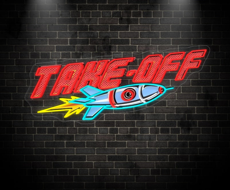 Custom Neon 'TAKE-OFF' [+ 2 FREE Bonus Items] ~$150 OFF