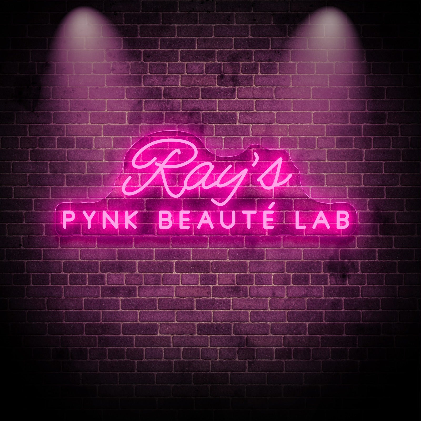 Custom Neon 'Ray's Pynk Beaute Lab' [+ 2 FREE Bonus Items] ~$175  OFF