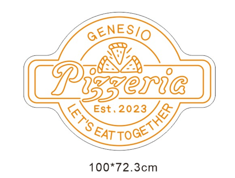 Custom Neon 'Pizzeria Genesio' [+ 2 FREE Bonus Items] ~$150 OFF