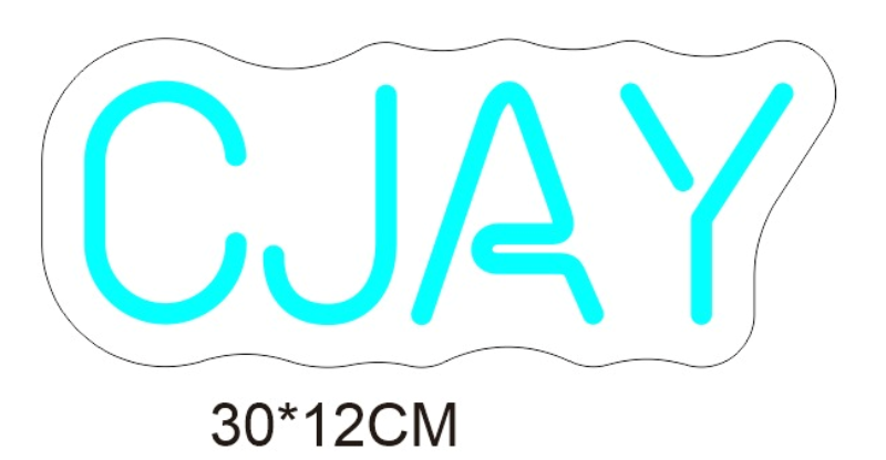 Custom Neon 'CJAY' [+ 2 FREE Bonus Items] ~$175  OFF