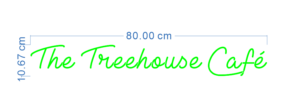 Custom Neon 'The Treehouse Cafe' [+ 2 FREE Bonus Items] ~$75 OFF