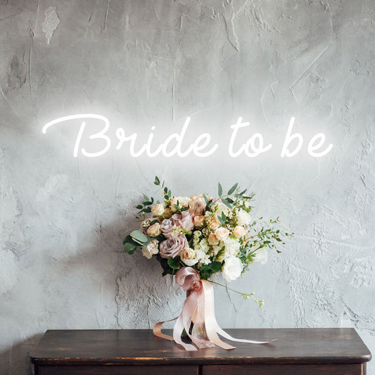 Bride To Be - Neon Sign - Wedding Engagement Event