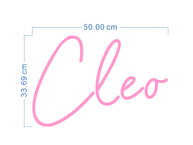 Custom Neon 'Cleo' [+ 2 FREE Bonus Items] ~$50 OFF