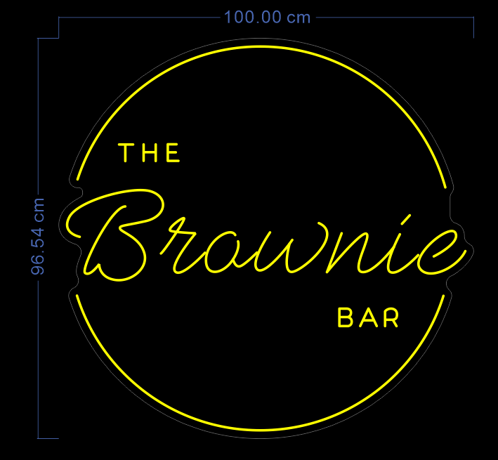 Custom Neon 'The Brownie Bar' [+ 2 FREE Bonus Items] ~$100 OFF