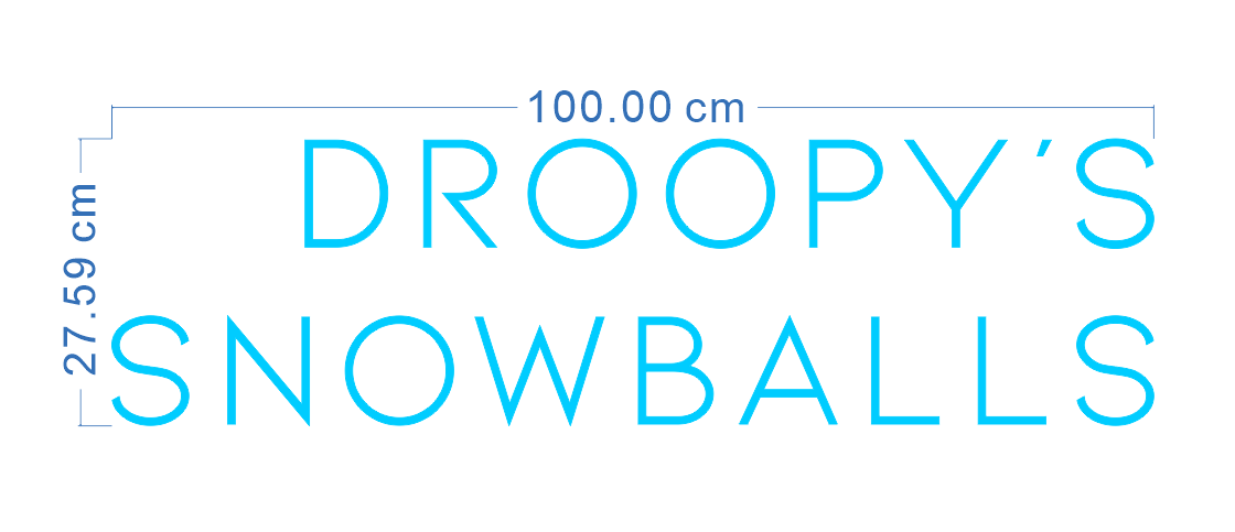 Custom Neon 'Droopy's Snowballs' [+ 2 FREE Bonus Items] ~$75 OFF + INC outdoor protection