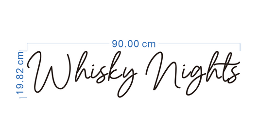 Custom Neon 'Whisky Nights' [+ 2 FREE Bonus Items] ~$50 OFF