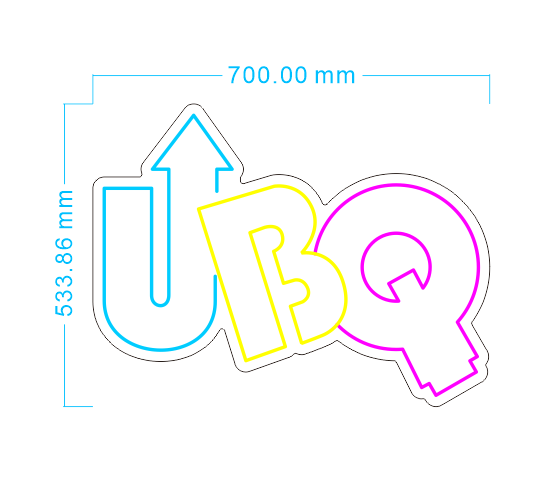 Custom Neon 'UBQ' [+ 2 FREE Bonus Items] ~$120 OFF