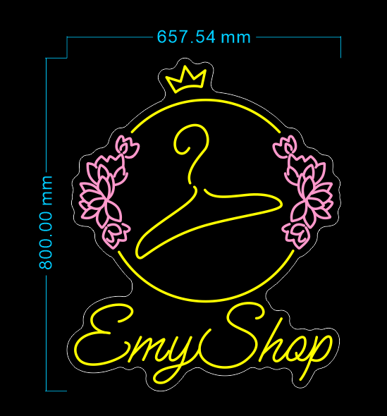 Custom Neon 'Emy Shop' [+ 2 FREE Bonus Items] ~$100 OFF