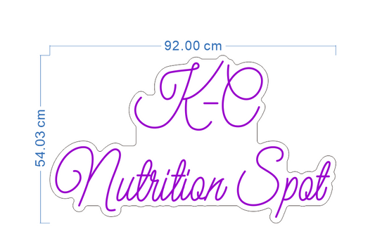 Custom Neon 'K-C Nutrition Spot’ [+ 2 FREE Bonus Items] ~$100 OFF