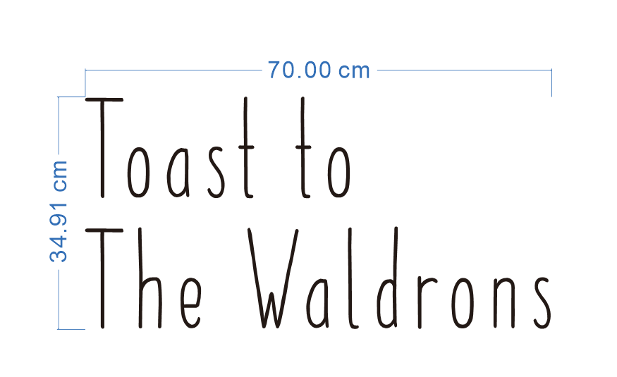 Custom Neon 'Toast to The Waldrons' [+ 2 FREE Bonus Items] ~$100 OFF