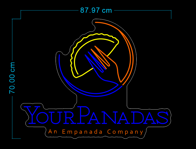 Custom Neon 'YOUR PANADAS’ [+ 2 FREE Bonus Items] ~$100 OFF