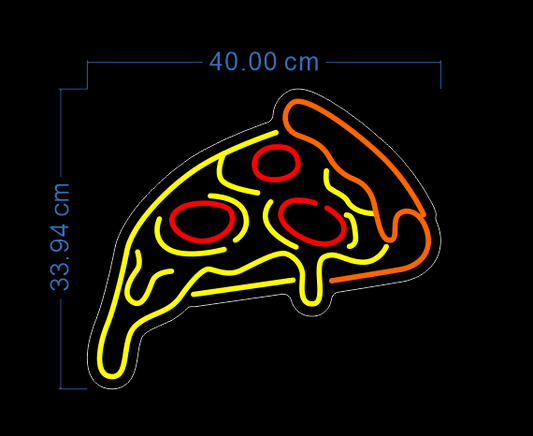 Custom Neon 'Pizza Slice’ [+ 2 FREE Bonus Items] ~$50 OFF