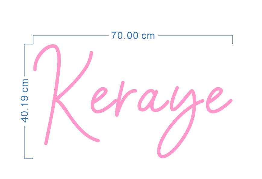 Custom Neon 'Keraye' [+ 2 FREE Bonus Items] ~$50 OFF