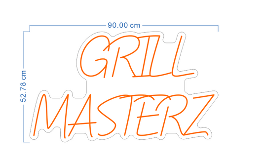 Custom Neon 'Grill Mastrz’ [+ 2 FREE Bonus Items] ~$100 OFF