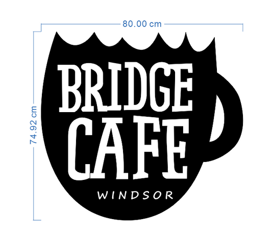 Custom Neon 'Brindge Cafe’ [+ 2 FREE Bonus Items] ~$100 OFF