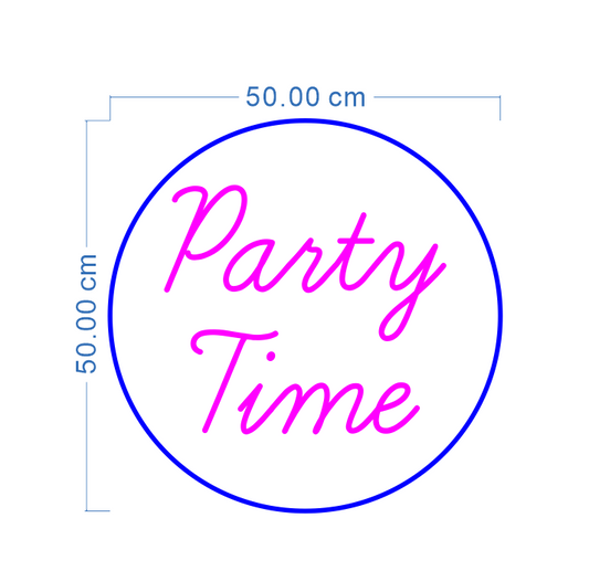 Custom Neon 'Party Time’ [+ 2 FREE Bonus Items] ~$50OFF