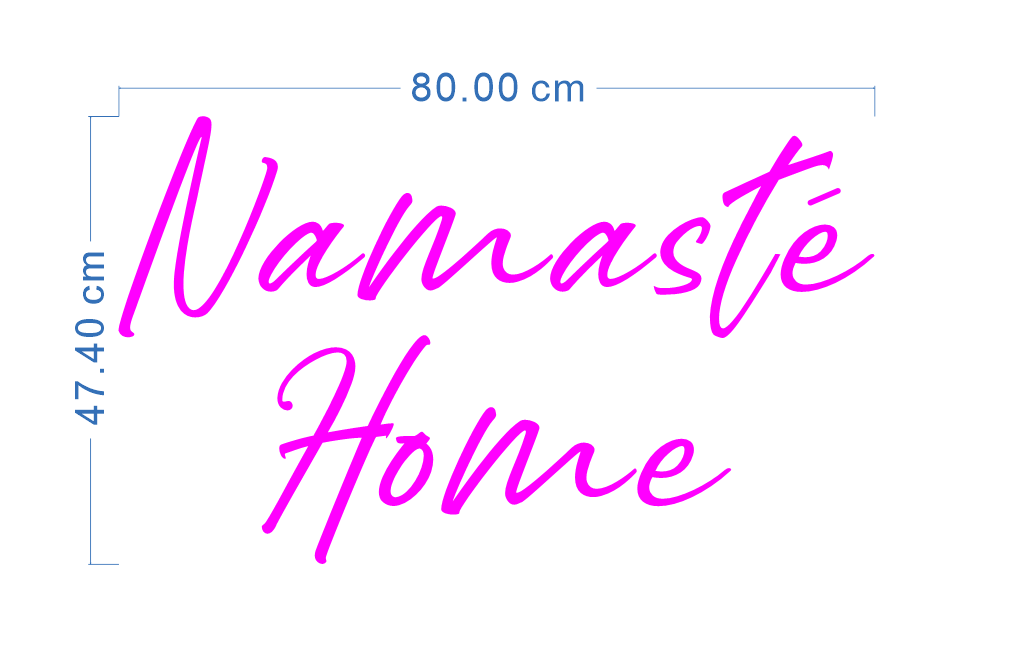 Custom Neon 'Namasté Home’ [+ 2 FREE Bonus Items] ~$100 OFF