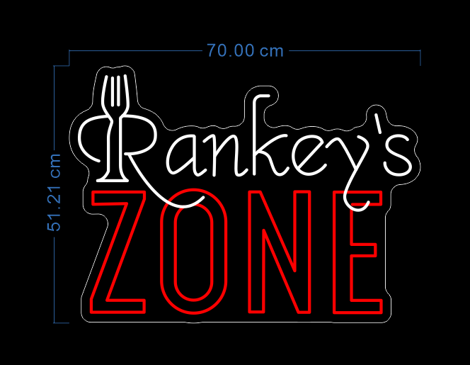 Custom Neon 'Rankey's Zone’ [+ 2 FREE Bonus Items] ~$100 OFF