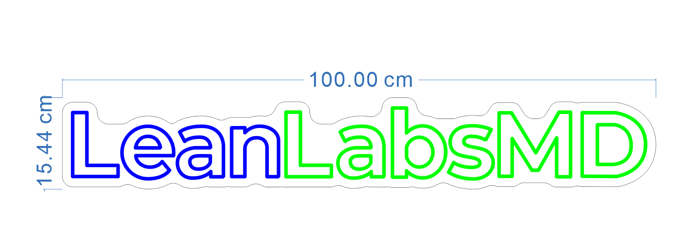 Custom Neon 'LeanLabsMD' [+ 2 FREE Bonus Items] ~$150 OFF