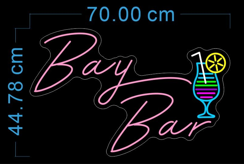 Custom Neon 'Bay Bar' - [+ 2 FREE Bonus Items] ~$100 OFF