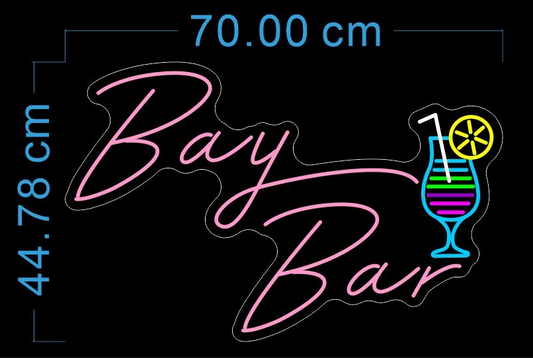 Custom Neon 'Bay Bar' - [+ 2 FREE Bonus Items] ~$100 OFF