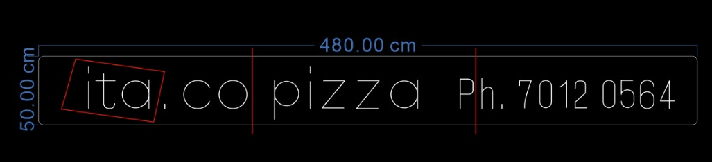 Custom Neon 'Ita. Co Pizza' [+ 2 FREE Bonus Items] ~$50 OFF