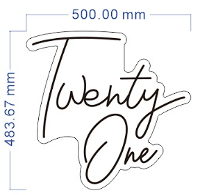 Custom Neon 'Twenty One' [+ 2 FREE Bonus Items] ~$150 OFF