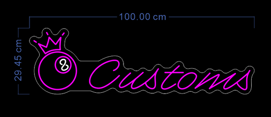 Custom Neon '(8) Customs' [+ 2 FREE Bonus Items] ~$50 OFF 