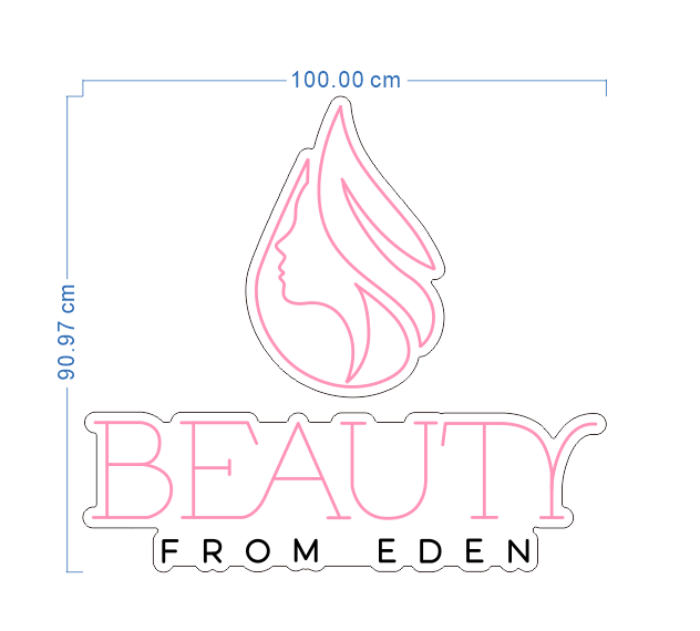 Custom Neon 'Beauty From Eden' [+ 2 FREE Bonus Items] ~$50 OFF