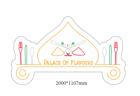 Custom Neon 'Palace Of Flavours' [+ 2 FREE Bonus Items] ~$150 OFF