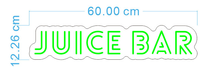 Custom Neon 'Juice Bar' [+ 2 FREE Bonus Items] ~$150 OFF