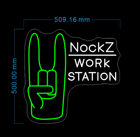 Custom Neon 'Nockz Work Station' [+ 2 FREE Bonus Items] ~$150 OFF