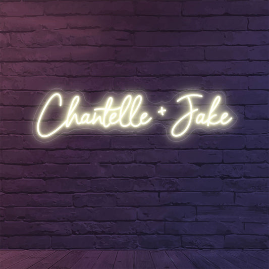 Custom Neon 'Chantelle + Jake' [+ 2 FREE Bonus Items] ~$150 OFF