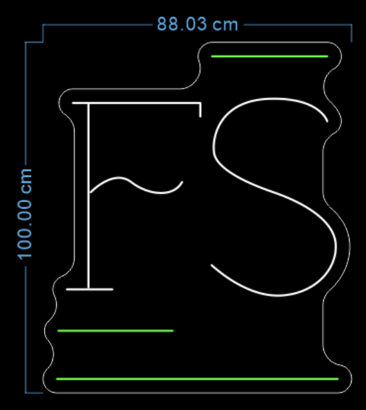 Custom Neon 'FS' [+ 2 FREE Bonus Items] ~$150 OFF