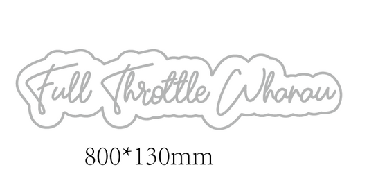 Custom Neon 'Full Throttle Whanau' [+ 2 FREE Bonus Items] ~$150 OFF