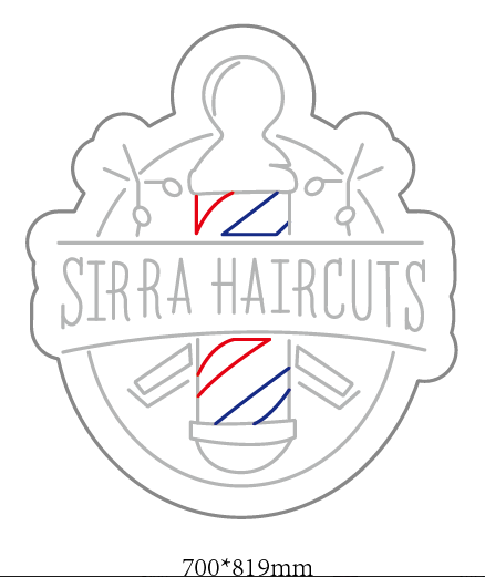 Custom Neon 'Sirra Haircuts' [+ 2 FREE Bonus Items] ~$150 OFF