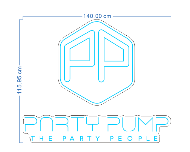 Custom Neon 'Party Pump' [+ 2 FREE Bonus Items] ~$100 OFF