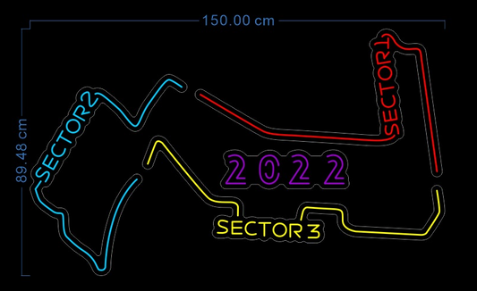 Custom Neon 'Singapore F1 #2' [+ 2 FREE Bonus Items] ~$50 OFF
