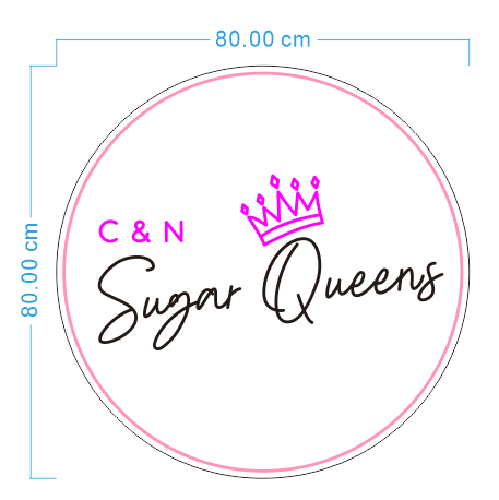 Custom Neon 'Sugar Queen's' [+ 2 FREE Bonus Items] ~$100 OFF