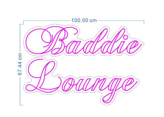 Custom Neon 'Baddie Lounge' [+ 2 FREE Bonus Items] ~$50 OFF