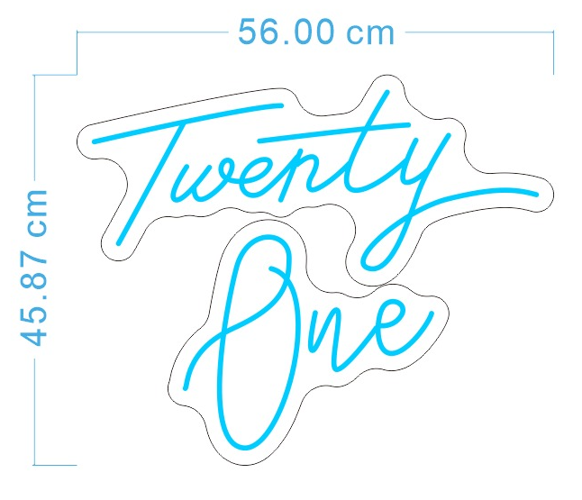 Custom Neon 'Twenty One' [+ 2 FREE Bonus Items] ~$150 OFF