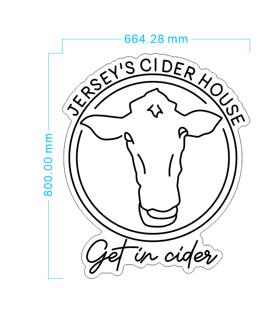 Custom Neon 'Jersey's Cider House' [+ 2 FREE Bonus Items] ~$100 OFF