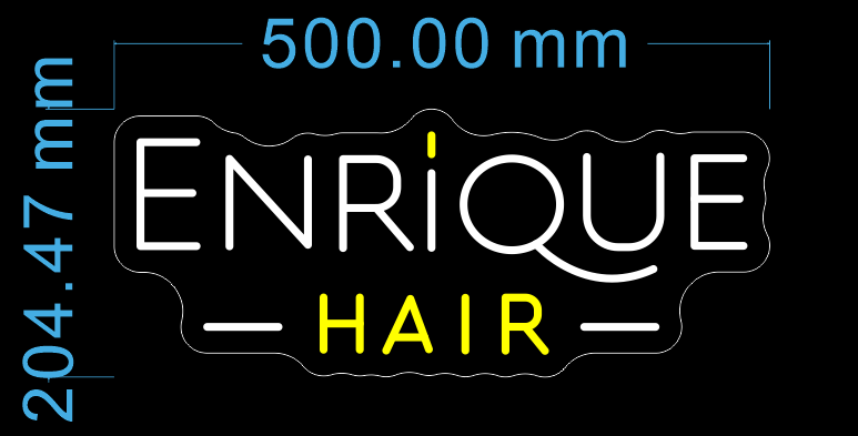 Custom Neon 'Enrique Hair' [+ 2 FREE Bonus Items] ~$150 OFF