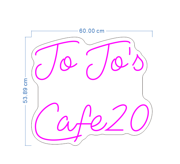 Custom Neon 'Jo jo's Cafe20' [+ 2 FREE Bonus Items] ~$150 OFF