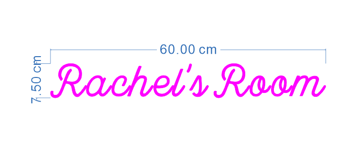 Custom Neon 'Rachel's Room' - [+ 2 FREE Bonus Items] ~$50 OFF